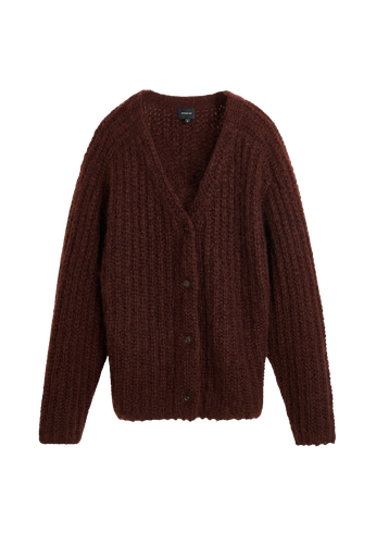 Ace Knit Cardigan - Oxblood - HERSKIND - Modalova