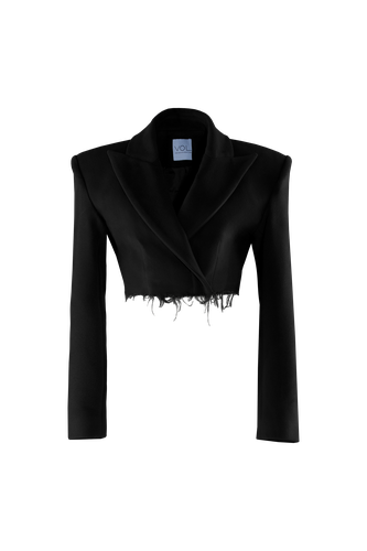 DISTRESSED CASHMERE JACKET - Vestiaire d'un Oiseau Libre - Modalova