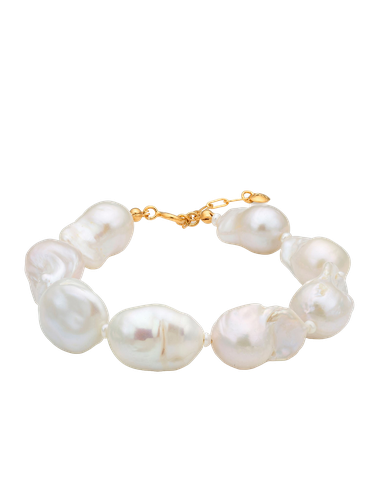 Baroque Pearl Bracelet - Bracelets - Eva Remenyi - Modalova