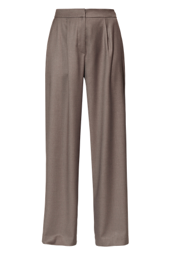 Trousers Ophelie Brown Melange - HALEWSKI - Modalova