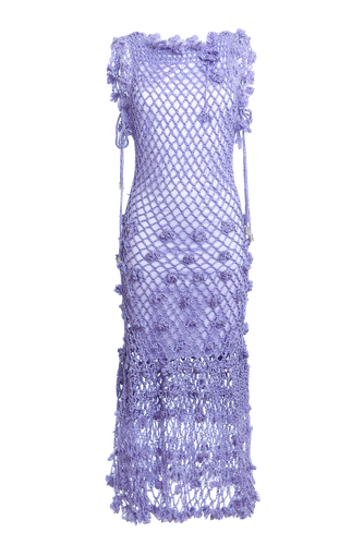 Camila Handmade Knit Dress - ANDREEVA - Modalova