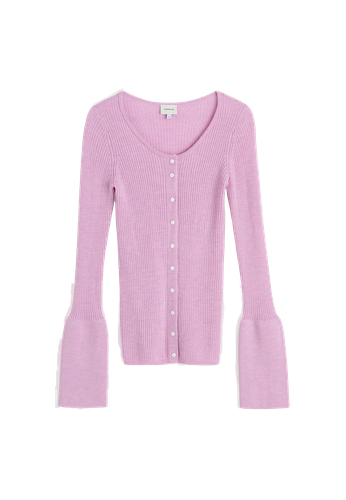 Liw Knit Cardigan - Pink - HERSKIND - Modalova