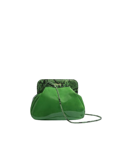 Constanza green patent leather - Phialebel - Modalova