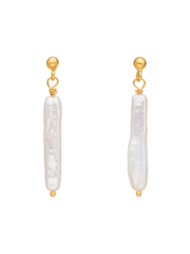 Ariel Freshwater Pearl Earrings - Eva Remenyi - Modalova