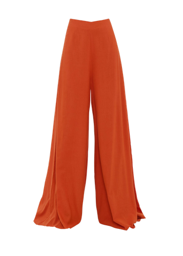 NATA PANTS - RED CORAL - Andrea Iyamah - Modalova