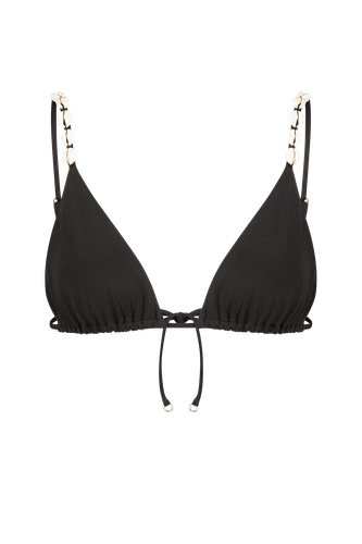 Cowries Bikini in Black - Top - Sara Cristina - Modalova