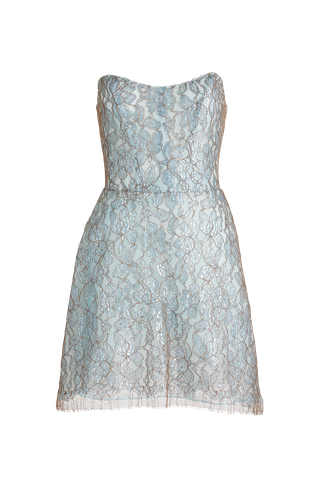 Glacier Lace Mini Dress - Francesca Miranda - Modalova