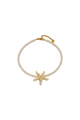 Sienna's Starfish Pearl Necklace Daphne X Oceanus - Oceanus Swimwear - Modalova