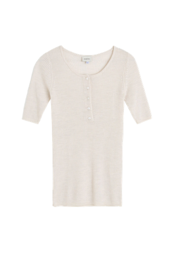 Agnes Knit Blouse - Off White - HERSKIND - Modalova