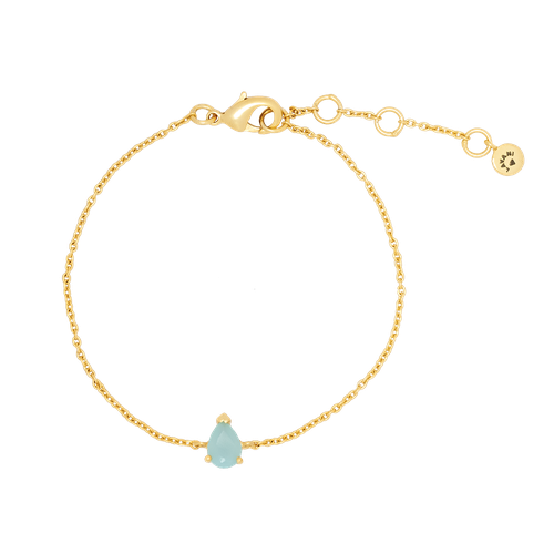 Pride Mini Aquamarine Bracelet - Lavani Jewels - Modalova