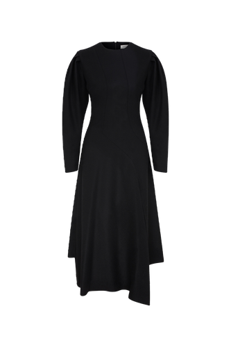 Bitte Midi Dress in Black - Nazli Ceren - Modalova