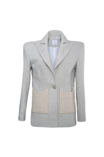 Alpaca tailored jacket - Vestiaire d'un Oiseau Libre - Modalova