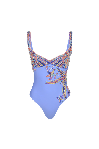 Selene Sea Shell Swimsuit – Daphne Collection - Oceanus Swimwear - Modalova