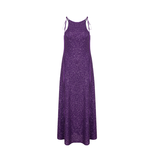 Addie Sequin Long Dress in Sparkling Grape - Nazli Ceren - Modalova