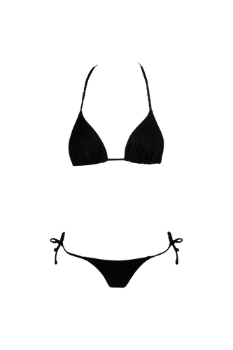Triangle Bikini in Black - Bottom - Sara Cristina - Modalova