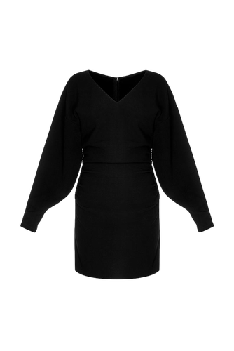 Volume Sleeves Dress - A.M.G - Modalova