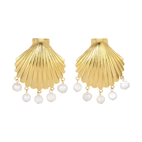 CAPESANTA EARRINGS - Earrings - Zepplin The Label - Modalova