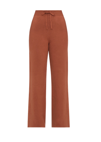 ALLY KNIT PANTS - PUMPKIN - Andrea Iyamah - Modalova