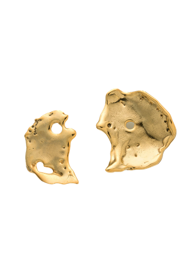 Talisman Moon Earrings Gold - Earrings - Eva Remenyi - Modalova