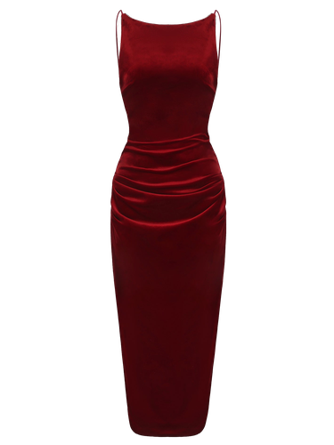 Cristina Dress (Red) - Nana Jacqueline - Modalova