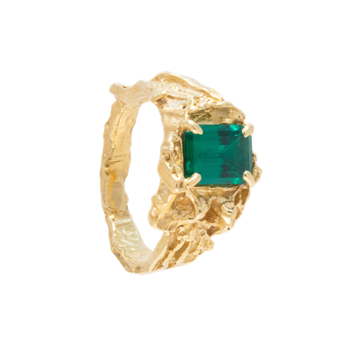 Shimeji Emerald Ring - Loveness Lee - Modalova