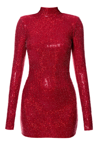 Dress Nina Red Flash - HALEWSKI - Modalova