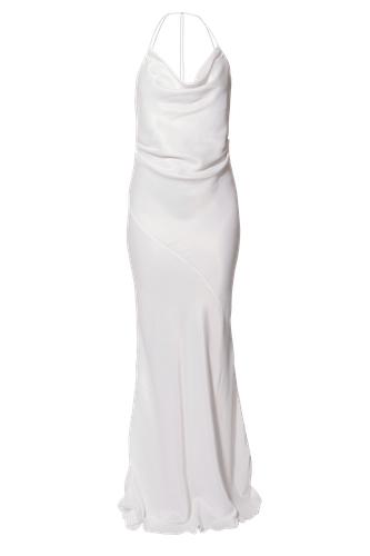 Dress Melanie Off White - HALEWSKI - Modalova