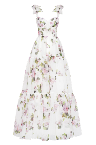 Apple Blossom Tender floral maxi tie-strap dress - Milla - Modalova