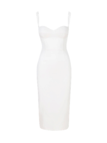Tessa Crep Dress - XS - Midi dresses - Gigii's - Modalova