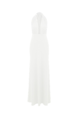 Ines Dress In White - Nazli Ceren - Modalova