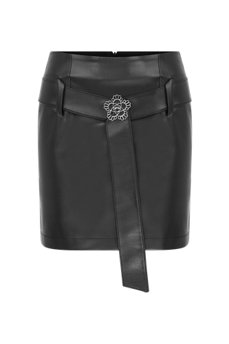 Romance in Leather Mini Skirt - Declara - Modalova