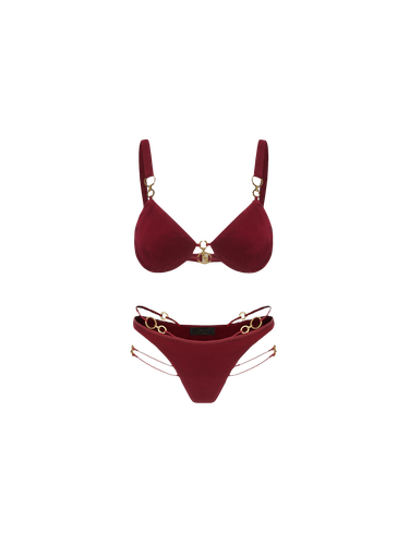 Savannah Bikini Set (Red) - Nana Jacqueline - Modalova