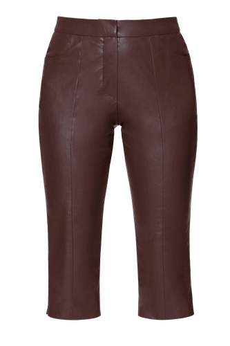 Pants Capri Dakota Chocolate Brown - HALEWSKI - Modalova