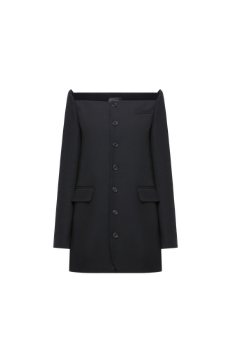 Blazer dress with buttons down the center - A.M.G - Modalova