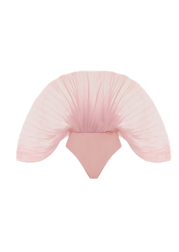 SOMBRA BODYSUIT - POWDER PINK - Andrea Iyamah - Modalova