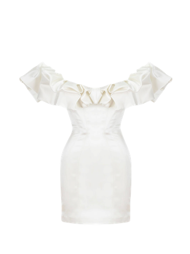 Vieanna Dress - White - Gigii's - Modalova