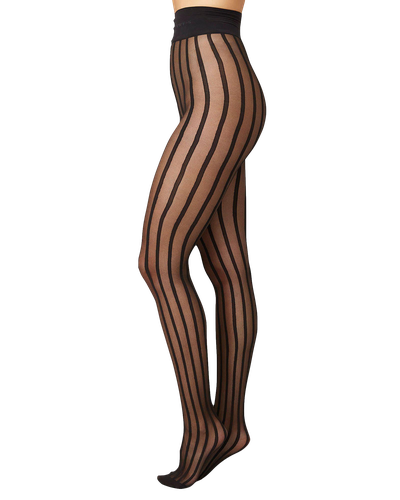 Siri Stripe Tights - Swedish Stockings - Modalova