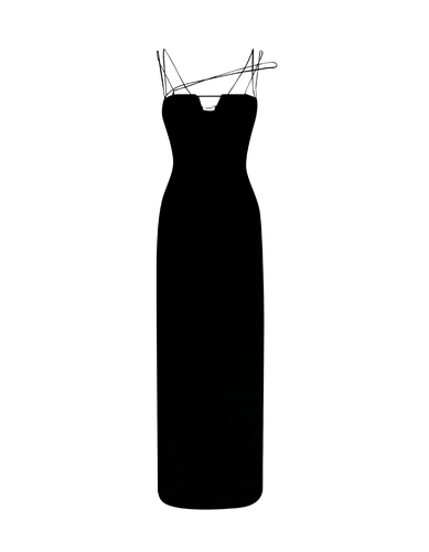 STATUE - Black Evening Dress - MAET - Modalova