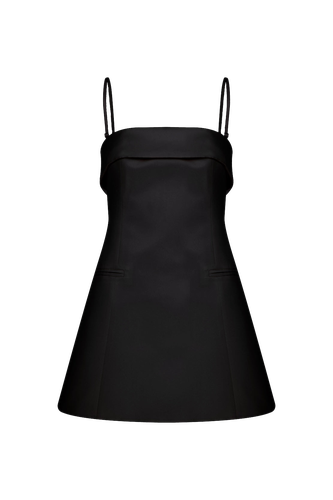 Gaia Mini Dress In Black - Nazli Ceren - Modalova