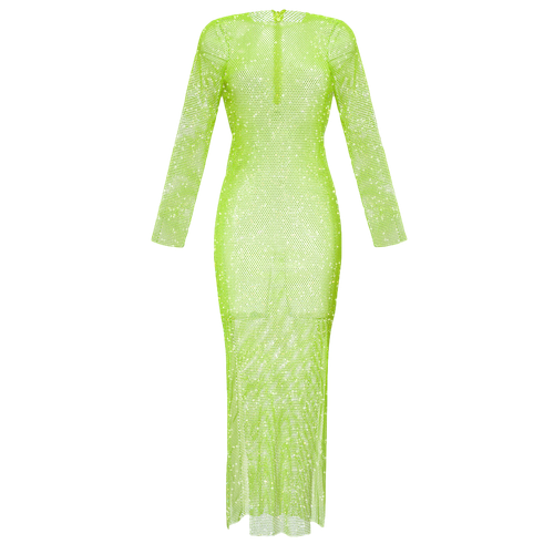 Green Diamonds Maxi Dress - Santa Brands - Modalova