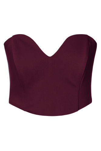 Corset Lara Burgundy Wine - HALEWSKI - Modalova