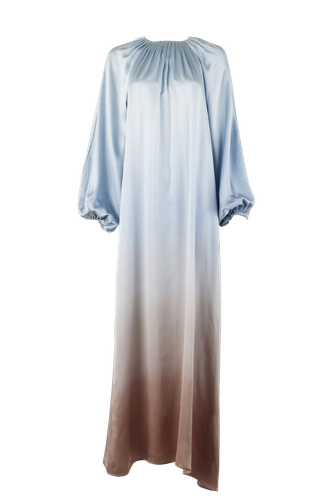 Midnight Hand-Dyed Tunic Dress | Women's Maxi dresses - Francesca Miranda - Modalova