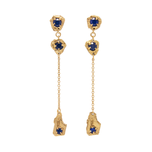 Naha Sapphire Earrings - Earrings - Loveness Lee - Modalova