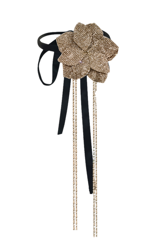 CRYSTAL FLOWER CHOKER | Women's Chokers - NUÉ - Modalova