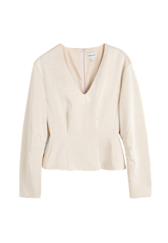 Yade Blouse - Creme | Women's Blouses - HERSKIND - Modalova