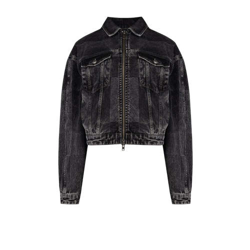 YOUR *ITCH COLORBLOCKED DENIM JACKET - JET - M - Denim jackets - PCFG - Modalova