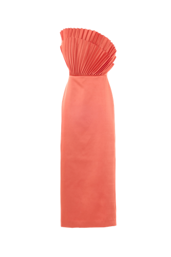 Rory Pleated Gown - M - Midi dresses - JUSTIN TONG - Modalova