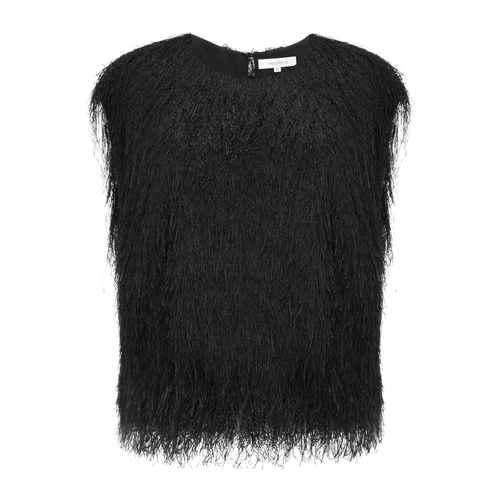 High-cut Top With Fringes - L - Sleeveless tops - YAVORSKA - Modalova