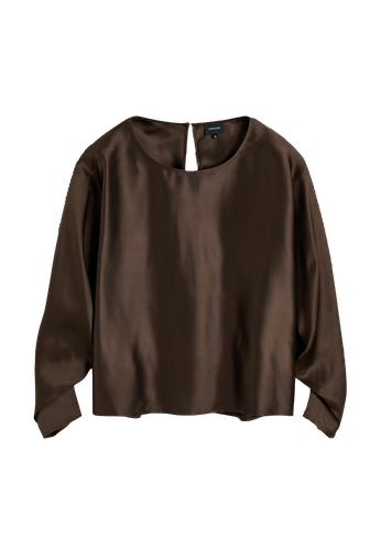 Candy Blouse - Toffee | Women's Coffee Blouses - HERSKIND - Modalova