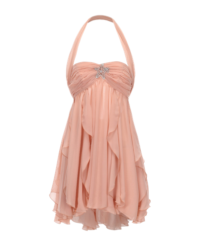 Arabella Dress (Peach) - XS - Mini dresses - Nana Jacqueline - Modalova